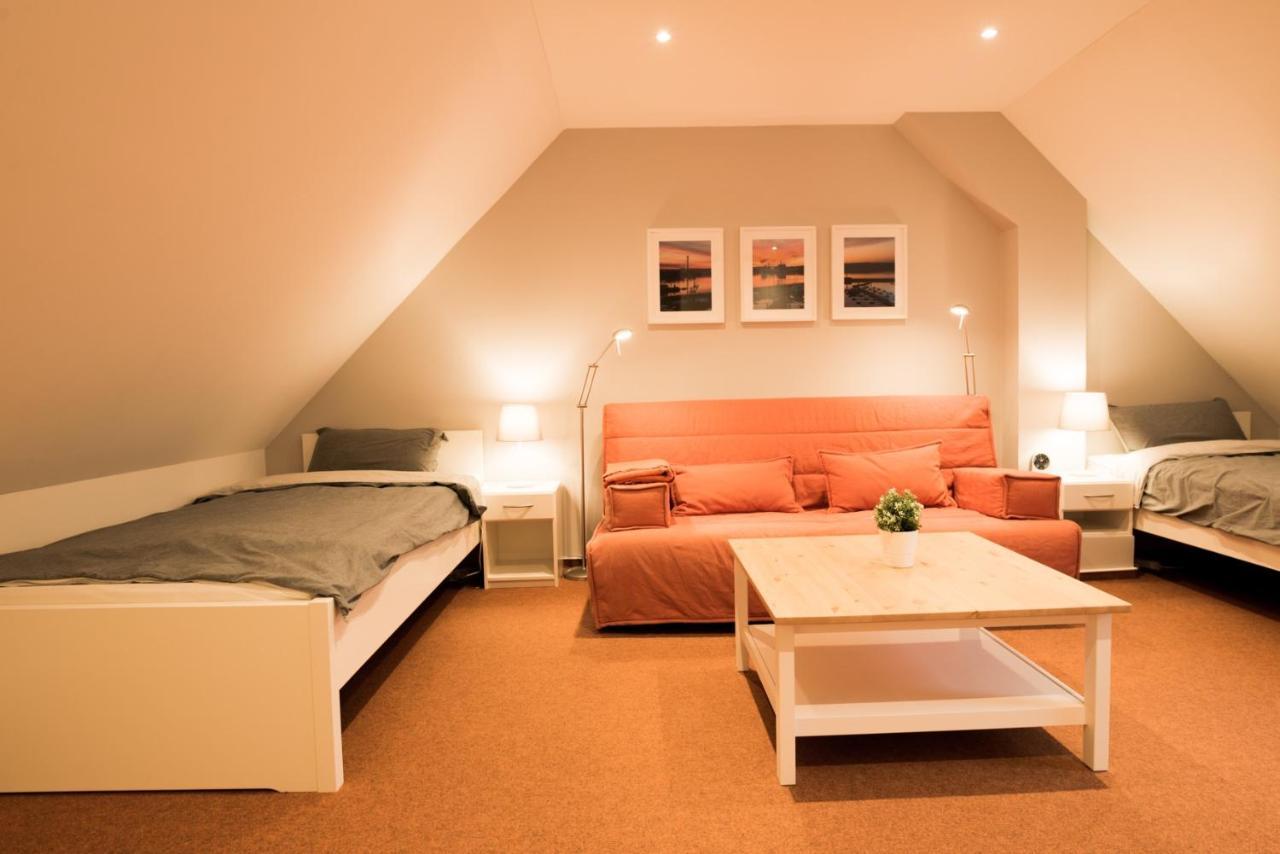 Baltic Lodge: Marina View Maisonette with 3 Bedrooms and Balcony Flensburg Exterior photo