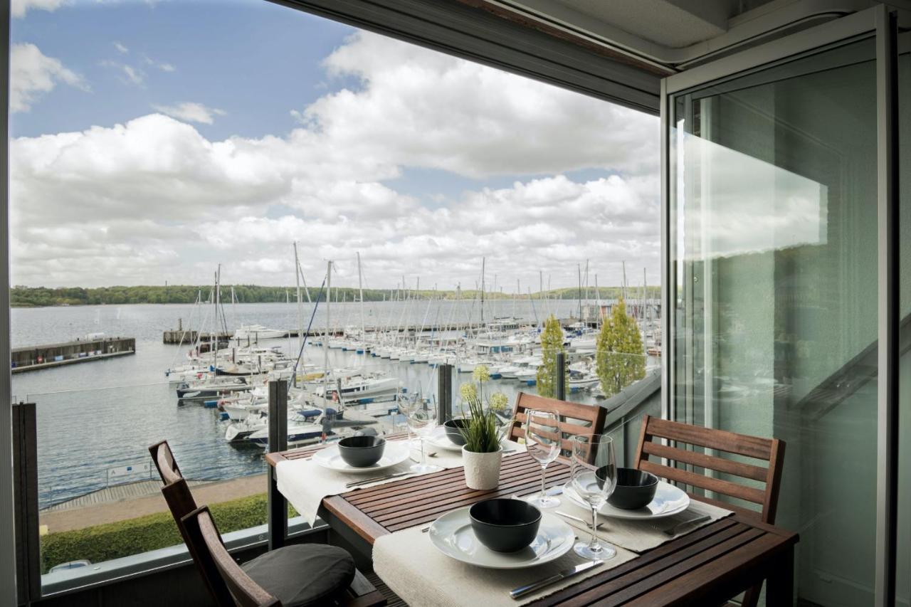Baltic Lodge: Marina View Maisonette with 3 Bedrooms and Balcony Flensburg Exterior photo