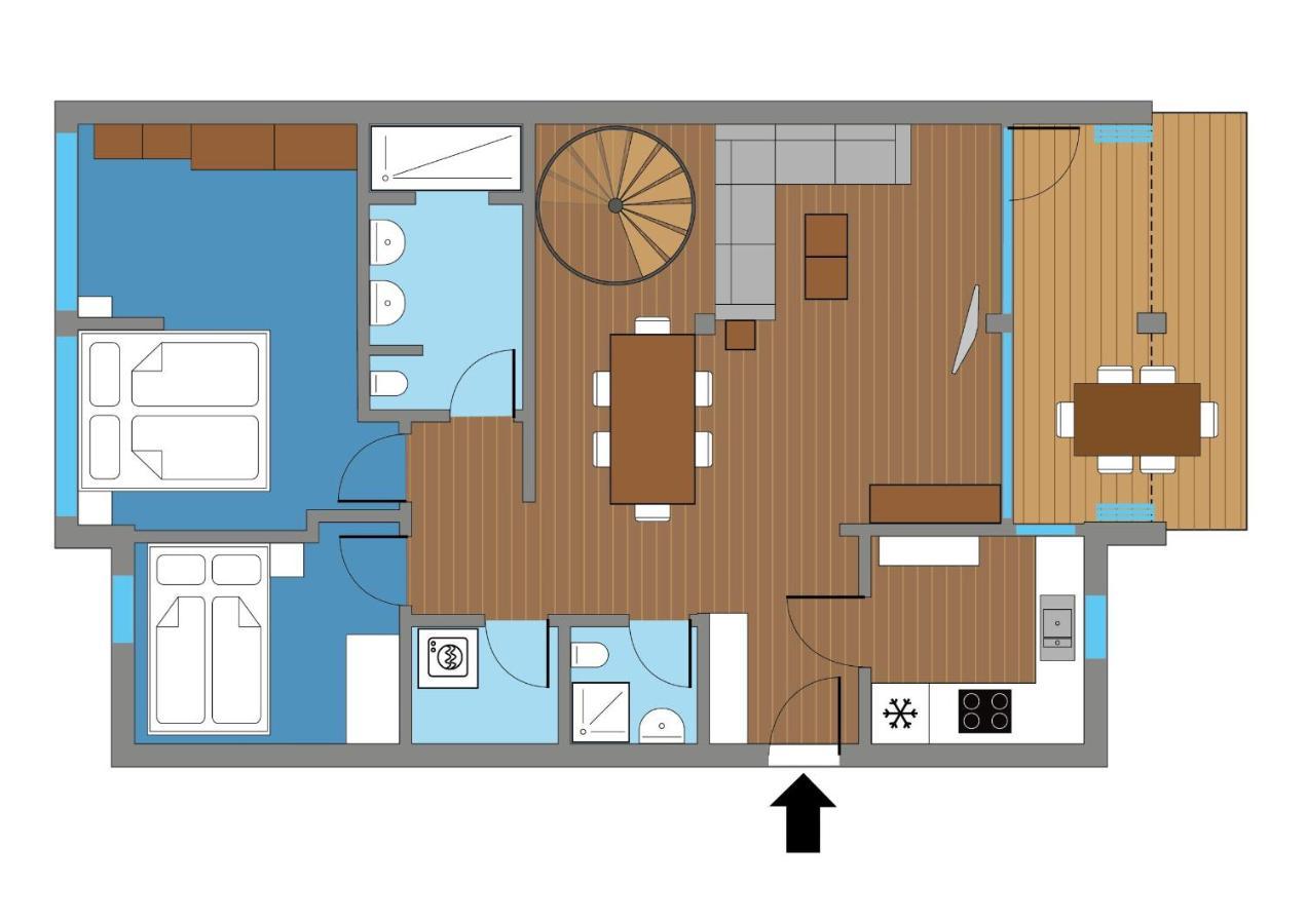 Baltic Lodge: Marina View Maisonette with 3 Bedrooms and Balcony Flensburg Exterior photo