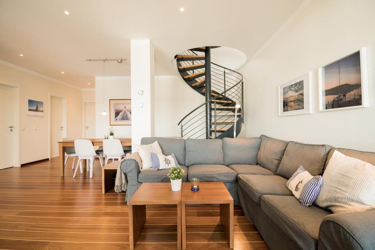 Baltic Lodge: Marina View Maisonette with 3 Bedrooms and Balcony Flensburg Exterior photo